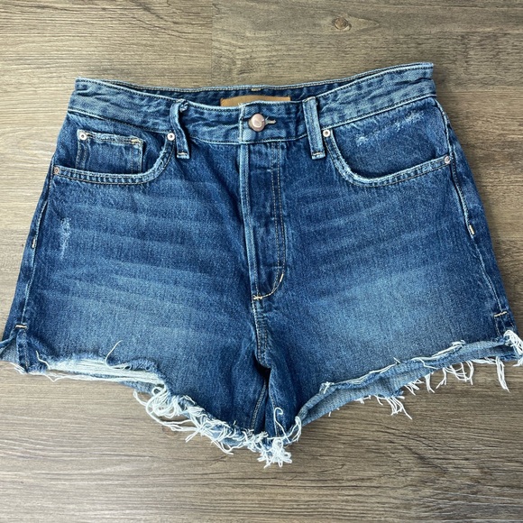 Joes Jeans Womens, The Smith High Rise Denim Jean  Shorts, Raw Hem Distressed 28 - Picture 1 of 10